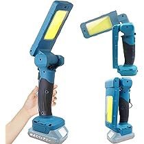 Amazon.co.jp: LED作業灯 マキ_タ投光器 ワークライト コードレス